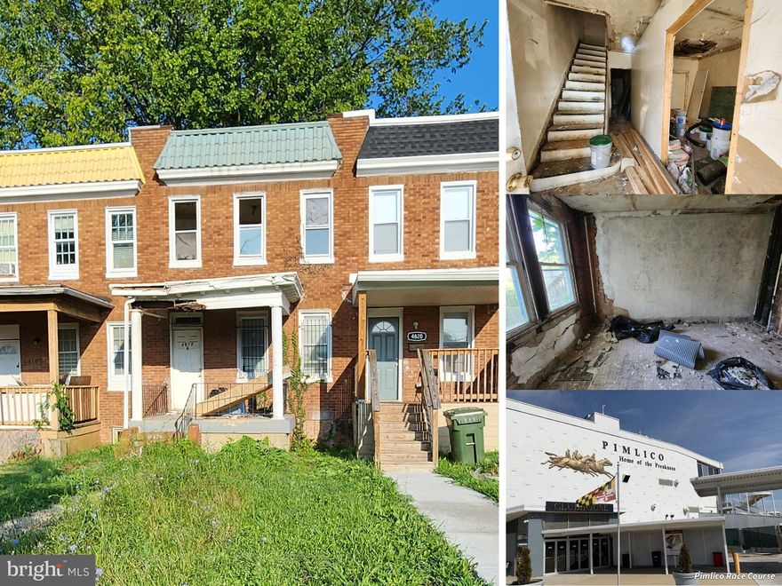ONLINE AUCTION: Bidding begins 09/29/2025 @ 10:00 AM. Bidding ends 10/01/2025 @ 12:00 PM. List Price is Suggested Opening Bid. Deposit: $5,000.

This townhouse is located in the well-established Central Park Heights neighborhood. The property sits within easy reach of significant green spaces like Druid Hill Park, with its reservoir, athletic and court facilities, golf course, conservatory, and The Maryland Zoo. At the same time, Mondawmin Mall and transit hub provide broad shopping and public transportation choices. Major arterial routes like Reisterstown Road and Liberty Heights Avenue support accessible vehicular and bus travel.