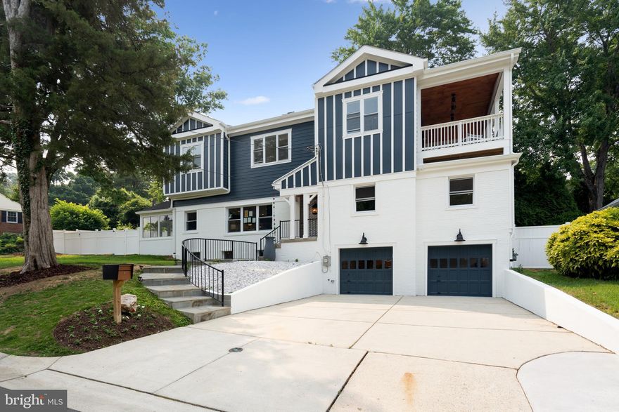 Incredible new price on this newly expanded and renovated move-in ready home! Many thoughtful touches and quality craftsmanship. 

The main level has an open floor plan with a wood-burning fireplace and interesting textured finishes. This level also features a sunroom which makes a great office or three seasons room.  Additionally, there are two bedrooms with full en-suite baths, generous living, dining and breakfast areas.  The kitchen features Bosch appliances, a large island, and easy access to the backyard and patio. 

Upstairs you will find the primary suite with two walk in closets, vaulted ceiling, spacious primary bath with two vanities, separate soaking tub and large shower, towel warmer, water closet, and a huge private covered balcony with overhead fans! Two additional generously sized bedrooms which share a Jack and Jill bathroom with double vanity. There is also a sitting area that gets excellent natural light from the skylights.  

The lower level features a finished recreation room with a fireplace and half bathroom while the unfinished section provides excellent storage, rear access, and access to the oversized two-car garage.

The backyard is fully fenced and features a patio with an colorful overhead canopy to provide shade.