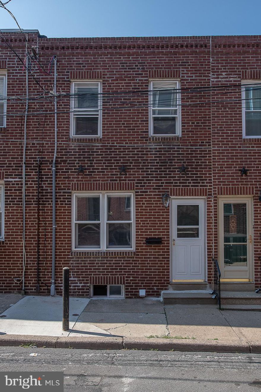 Charming completely renovated  townhome  with 2 bedrooms and 1.5 baths.  FIRST FLOOR:  Enter the Living Room with all new hardwood floors, to the Dining Area which has an open concept to an open kitchen with beautiful granite countertops and backsplash,  new electric stove,  hood venting to exterior,  new refrigerator.  On the main floor, there is also a powder room  and access  to an enclosed small back patio off the kitchen.  SECOND FLOOR:   Two nice size bedrooms with hardwood floors,  hall bathroom  with bathtub/shower, tile floor.  Basement:  Laundry room with new washer and  dryer.  New forced air gas heat with new Central Air.  Great Location! Located in the Graduate Hospital neighborhood. Walk to restaurants and shops and to the new Children's Hospital Roberts Center.  Convenient access to Schuylkill River Trail and Park, I-76, Grays Ferry, University City, UPenn/Drexel U, Chop, and easy walk to Rittenhouse Square.