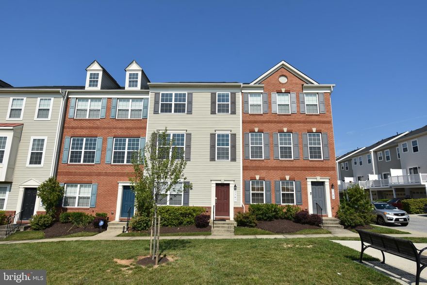 IF YOU CAN BUY WHY RENT! Don't miss out this gorgeous and spacious three bedroom, two and half bath, two car garage townhome that is located in a very convenient location, easy access to shopping and Rt 100, I-95 and within 30 min to reach NSA, Baltimore and 45 min to DC.  Well maintained in a pristine condition, this home is ready to move in. Desirable features include the open concept living spaces, gleaming hard wood floors and 9 ft ceilings thru out the main level, granite counters in the kitchen with stainless steel appliances, bedroom level laundry, ample and convenient parking and community tot lot. Call and see it immediately!