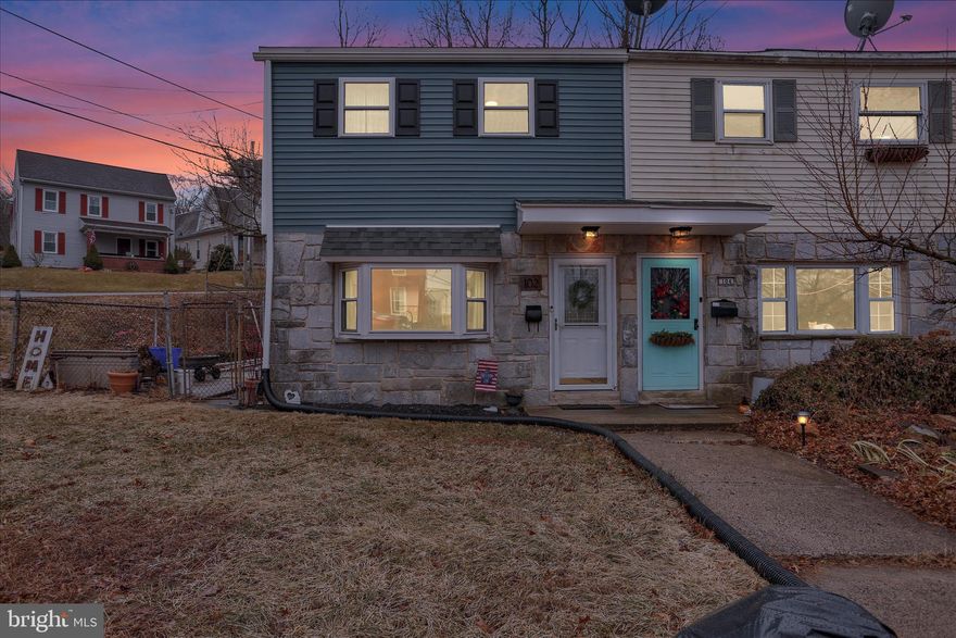 Welcome home to this beautifully updated end-unit townhome in the heart of Fleetwood. Lovingly cared for by the current family, this home offers both comfort and peace of mind with a brand-new roof, new siding, new central air, and a new electrical panel. The 3-bedroom, 1-bath layout is filled with natural light and designed for everyday living. Conveniently located near local shops, dining, schools, and major commuter routes, this move-in-ready home is ready to welcome its next chapter. Schedule your showing today!