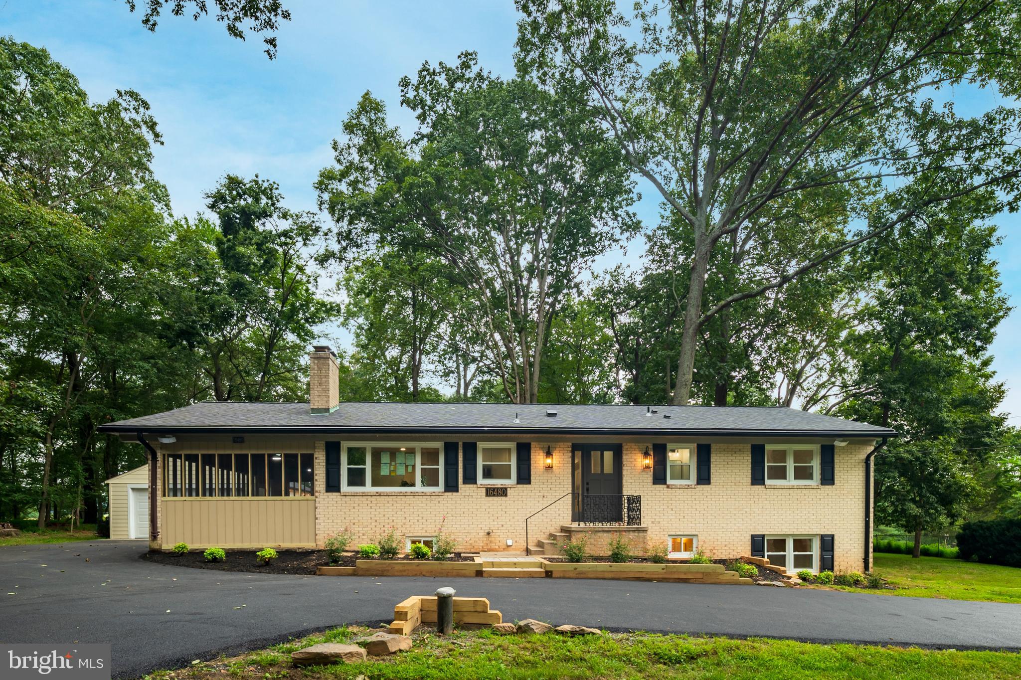 WELCOME HOME to this BEAUTIFULLY RENOVATED rancher that sits on 1+ scenic acres, backing to open farmland with breathtaking views from the new deck and screened-in porch. A welcoming CIRCULAR driveway offers plenty of parking and adds to the home's CHARMING curb appeal. Inside, the heart of the home is a BRIGHT, EAT-IN KITCHEN with QUARTZ countertops that are perfectly paired with an eye-catching electric FIREPLACE in the dining area—featuring a sleek, floor-to-ceiling black-and-white granite façade.
The living room captures the peaceful beauty of the backyard, with SLIDING GLASS DOORS that walk out to the NEW DECK, while built-in Bluetooth speakers let you enjoy your favorite music in the kitchen, living room, deck, and PATIO. CUSTOM BUILT-IN cabinetry offers the perfect place for your entertainment center. HUGE SCREENED IN PORCH off of kitchen is perfect for entertaining.
Three generous bedrooms on the main level include a PRIMARY SUITE with large, custom closets and ensuite bathroom. The hall bathroom offers a stylish design, complete with a tub/shower combo.
Downstairs, the WALK-OUT LOWER LEVEL has two additional bedrooms—one of which is especially spacious and includes a cozy sitting area with a wood-burning fireplace. You'll also find a kitchenette and laundry area plus an OFFICE AND BONUS ROOM. A FULL BATHROOM completes the lower level.
Outside, you'll find a large shed and a DETACHED, HEATED oversized 2-car garage with remote entry. From top to bottom, this home is move-in ready, thoughtfully designed, and filled with MODERN COMFORTS surrounded by peaceful countryside charm.
GLENELG HIGH SCHOOL DISTRICT!
