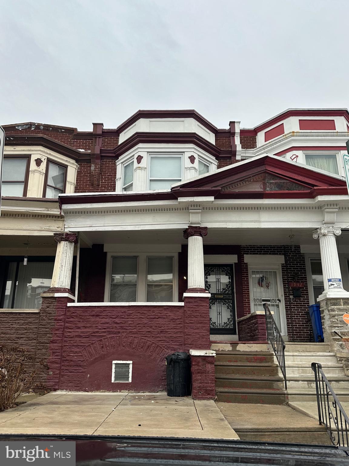 Welcome to 4930 N. 9th Sreet it in the Logan section of Philadelphia! This large three bedroom home has one full bath and two half baths and was just completely remodeled inside! The exterior front of the home has a cement patio and a large porch front. Upon entering the first floor, you are greeted by a very large living room, formal dining room, half bath and gorgeous kitchen. The entire first floor has brand new flooring, beautiful painted trim work, fireplace with mantle, nice fixtures and was painted with nice neutral colors. The kitchen is absolutely stunning with brand, new cabinets, stainless steel appliances, granite countertops, and ceramic tile backsplash. There is a small pantry/mudroom at the rear of the kitchen with outside access to the fenced in yard. Heading upstairs you will see beautifully done hardwood steps. O the second floor you have three large bedrooms with a full three-piece hall bath. The second floor also features all new flooring and the bathroom is absolutely stunning with beautiful fixtures, luxurious vanity, and amazing tile work. All three bedrooms have plenty of ample closet space as well. Downstairs you have a full unfinished basement with another half bath just waiting to be finished to add more living space to this already magnificent home. In addition to the inside remodel, a brand new state of the art HVAC system was installed with central air and also has a new hot water heater. Nothing to do here, but unpack your bags and start enjoying this beautiful home!! Close to schools, public transportation, and shopping. Please note there is audio and visual recording devices located at the property.