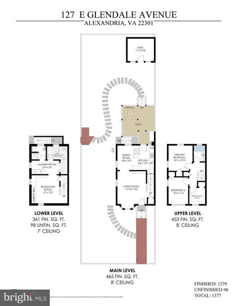 127 E GLENDALE AVENUE ALEXANDRIA VA 22301