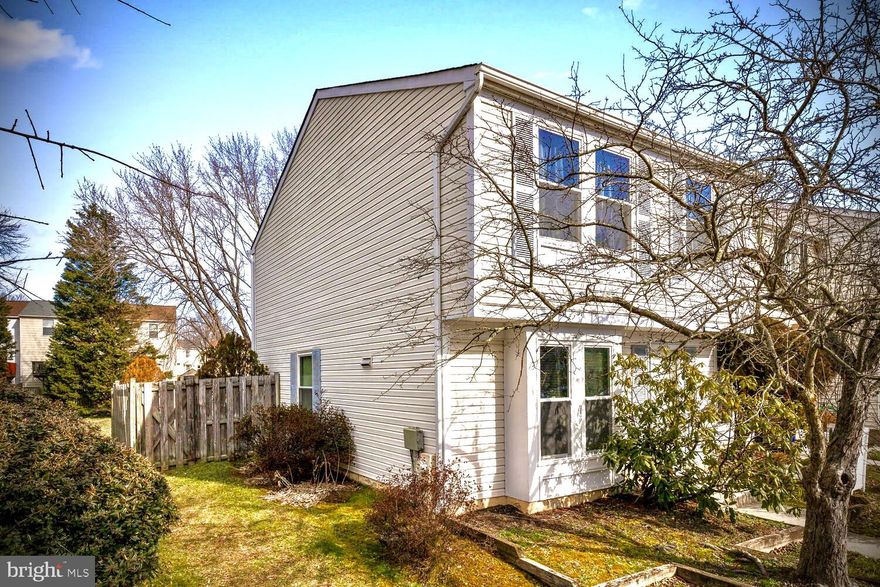 *** NO More Showings, Multiple Offers received***  Do not miss your chance to purchase this end-unit gem of a townhouse with a renovated kitchen and bathroom with upgrades galore! New Heating and Cooling systems and New Water Heater... Fresh Neutral Paint... Large Master Bedroom... Ceramic Tile Flooring... Stainless Steel Appliances... Granite Countertops... Custom Cabinetry... New Plumbing..Additional Bedroom Closet Space... Upgraded Lighting... End Unit means  more natural light and a larger yard with 6ft Privacy Fence and a Storage Shed. Very close to Bowie Town Center and even closer to Allen Pond Park... This house won't last long!