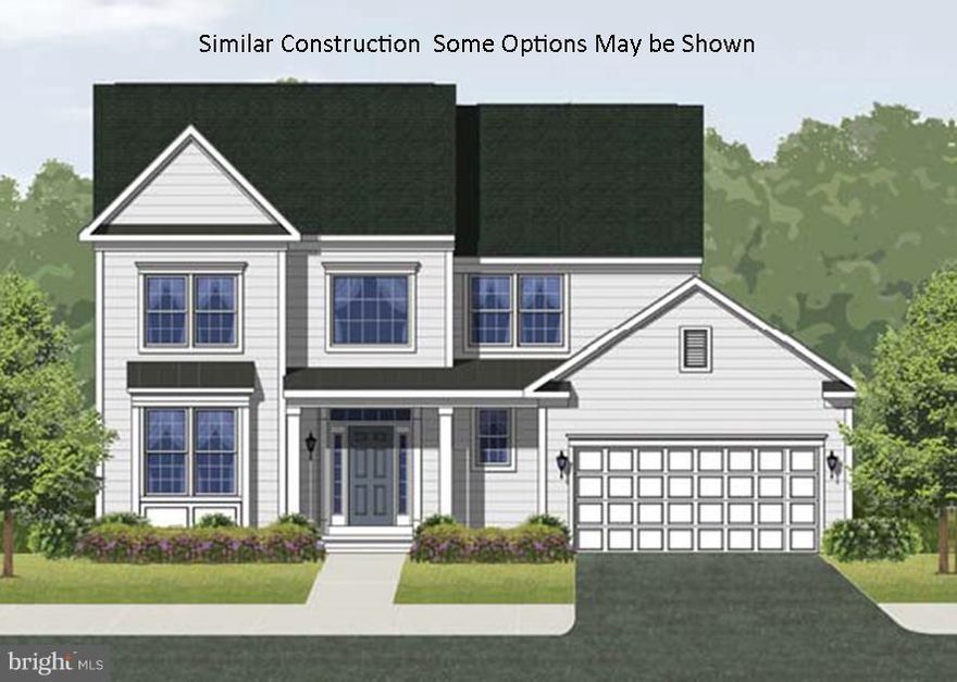 Dan Ryan Builders at Springdale Farm Castlerock II with 4 bedrooms, 2.5Baths, morning room, hardwood in kitchen/breakfast/morning room, gourmet kitchen with granite, stainless appliances, maple cabinets, laundry tub, gas fireplace in family room, unfinished walk out with stairs basement, 2x6 construction with upgrade insulation 2 car garage