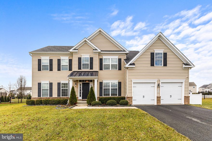 Price Reduced! Move-in ready and offering over 4,000 square feet of beautifully finished living space, this expansive 4-bedroom home is set within the sought-after golf course community of The Estates at St. Anne’s, located in the highly regarded Appoquinimink School District. Designed for both everyday comfort and elegant entertaining, the main level features formal living and dining rooms, a spacious Great Room with a cozy fireplace, and an upgraded kitchen with a center island that opens to a sun-filled morning/breakfast room with access to the large Trex deck and pergola overlooking the expansive wrought-iron fenced yard. A dedicated home office, convenient laundry room, and half bath complete the first floor. Upstairs, you’ll find four generously sized bedrooms and two full baths, highlighted by the oversized Owner’s Suite with a sitting room, two large walk-in closets, and a spa-like bath with dual vanities, a corner soaking tub, and separate shower. Additional living space awaits in the full finished basement, while a two-car garage adds everyday convenience. Residents of The Estates at St. Anne’s enjoy access to a semi-private 18-hole golf course, the acclaimed Lore Modern Woodfyre restaurant, Highlands Whiskey Bar, and an on-site banquet facility. Ideally located with easy access to major highways, tax-free shopping at Christiana Mall, nearby parks, fine dining, and entertainment, and close to Middletown’s charming downtown—plus just about an hour from the Delaware beaches—this home truly offers the best of space, style, lifestyle, and location. Mortgage savings may be available for buyers of this listing.