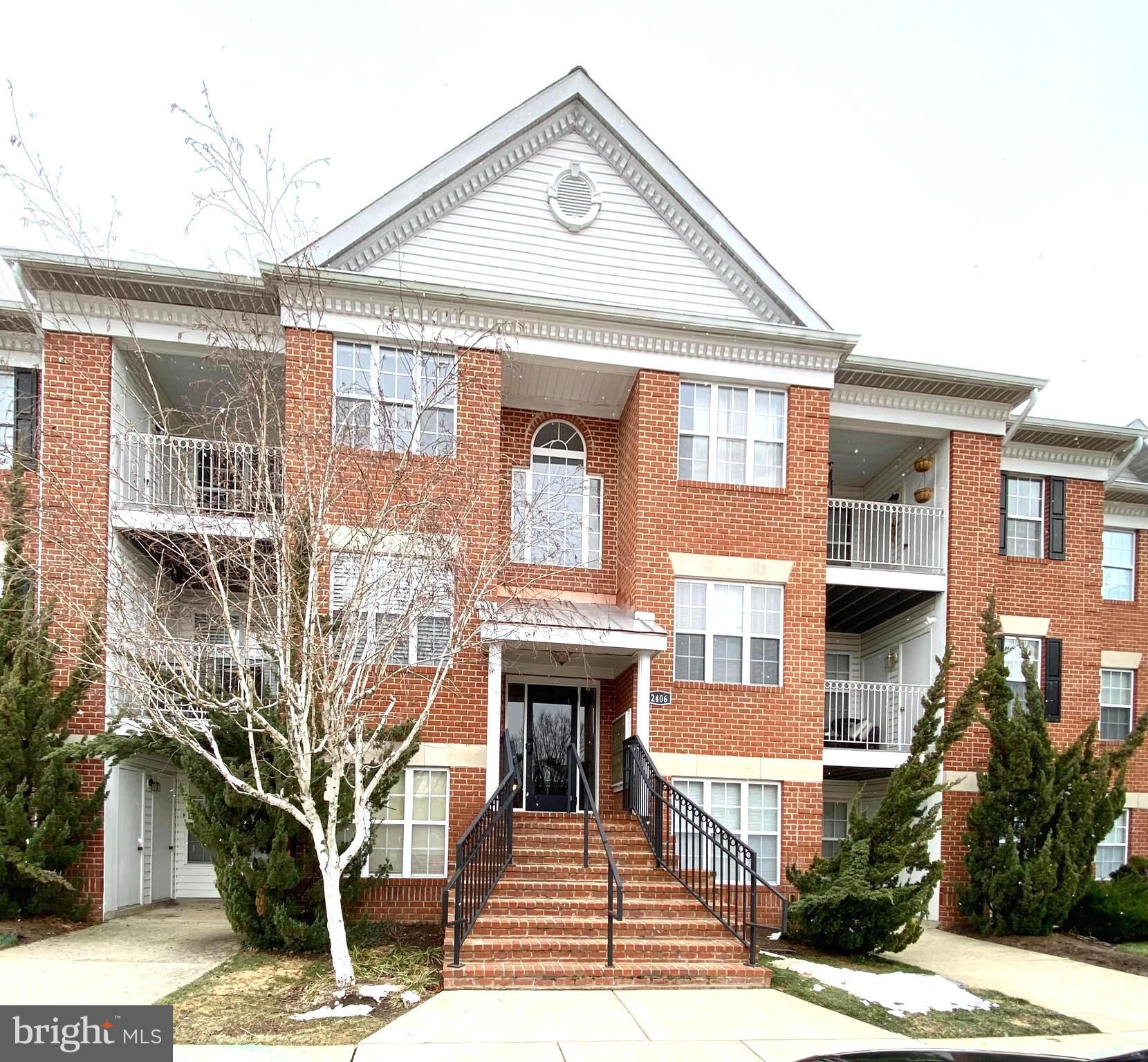 Beautiful 1st floor condo with a bright and sunny, open floor-plan includes large living room, dining room, and kitchen with an additional space perfect for a home office or extra eating area. Spacious primary bedroom with walk in closet and primary bath, two additional bedrooms, hall bathroom and laundry room with brand new washer and dryer. Condo has been updated with flooring throughout the entire unit, updated counter tops, and brand new refrigerator. Additional storage space accessible from the walk out patio area. Enjoy easy access to major commuter routes, convenient shopping, a community center, beautiful community pool, several playgrounds, GORC Park and athletic fields, and access to the WB&A trail with miles of walking trails. Don't miss the opportunity to live in beautiful Piney Orchard.