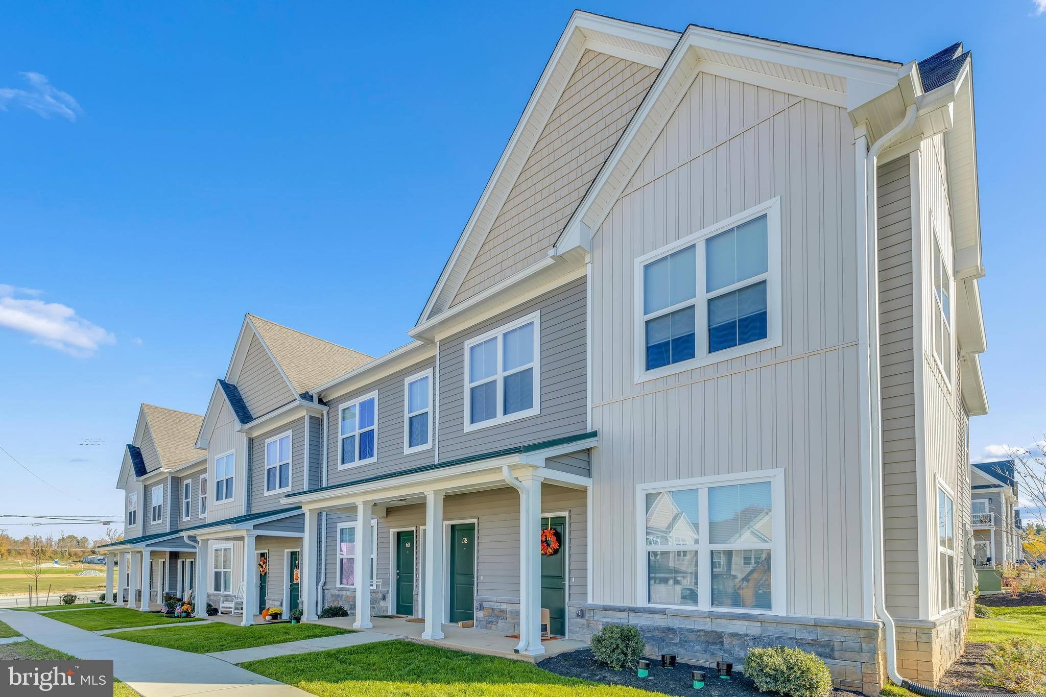 OPEN HOUSE this weekend, 11/11 & 11/12 11am-1pm. Showing Unit #66. Or book a showing by appointment!
HOLIDAY PROMO: Sign a 13-month lease between today and 12/31/23, and get your first month's rent for FREE!
Walk directly into this 1,258 square foot apartment through your front door to your own private stairway, no shared space. This end unit has windows galore adding tons of natural light to your living spaces. The Master Bedroom has a private bath with shower, the second bathroom can be used for guests, additional family or children while you have your own private space. Tasteful and durable vinyl plank flooring throughout the residence. Two large bedrooms and full size washer and dryer provided. Huge open kitchen and living area with an island for entertaining, granite countertops, stainless appliances and designer light fixtures make this space feel grand. Step out from the master bedroom onto a private deck to enjoy the scenic country setting. This 2 Bedroom has everything you need, with elegant finishes that make you feel at home. For GPS directions use 1 Wildflower Ln, Parkesburg, PA 19365
