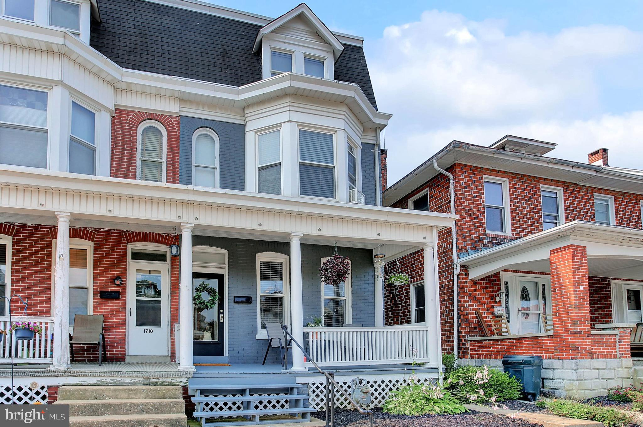 This updated end unit row home in West York is beautiful! The kitchen has Shaker style white cabinets with granite countertops and space for a kitchen table. The living and dining space are bright and full of the character you expect in this type of home. The second floor has three bedrooms, including a large main bedroom with an amazing closet. The full bath has been updated as well. On the third floor there is a fourth bedroom as well as a space that could be an office, workout room or playroom. The backyard is fully fenced and provides wonderful space for entertaining and growing a garden. Schedule your private showing today.