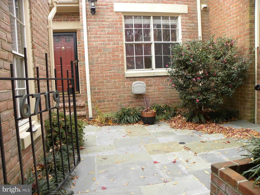 Beautiful garage townhome in desirable McLean Mews. This all-brick, lovely townhome with 3 bedroom, 3 full and 2 half bath provides fantastic living space. Large master suite with his and hers updated bathrooms and walk-in closets. Spacious, light-filled secondary bedrooms. Fully finished basement  with recreation room, spacious utility area w/ storage, a den and half bath. Walkout lower level to brick patio and fenced backyard. Private front entrance patio for relaxation. Whole house freshly painted. Wood floors on all three levels. Top-rated McLean schools. This townhome sits in a vibrant community where the community spirit is alive and welcoming! Nestled in the heart of McLean, this home is within easy walking distance to McLean downtown, cafe, restaurants, groceries, nearby businesses and other McLean downtown amenities. Great commuter location with minutes to major routes, highways and Silver Line metro. Easy commute to DC. Metro bus steps away. Plenty of visitor parking throughout the community. Welcome Home!