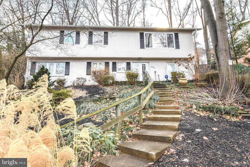 Welcome to 8402 Thornden Terrace, located on a serene cul-de-sac in the highly desirable Bradley Hills neighborhood of Bethesda, Maryland. This property has undergone a stunning renovation, resulting in a truly beautiful and modern home.  ## Check out the video tour we did here or online ##

With a total of 4 bedrooms, including two primary suites with attached bathrooms, this residence offers spacious and comfortable living spaces. 

The lower level boasts a generous family room featuring a wood-burning fireplace and hardwood floors, creating a cozy and inviting atmosphere. Additionally, there is a convenient laundry/storage room, a second master suite with an adjacent full bath, and a second bedroom also with an adjacent full bath.

As you ascend to the upper level, you'll be greeted by a gorgeous and bright living room and dining room area. The space is characterized by a cathedral ceiling, an abundance of natural light streaming through an extra-large window, and recessed lighting that enhances the ambiance. The upper level also showcases beautiful hardwood flooring throughout.

The country remodeled kitchen is a true centerpiece, featuring stainless steel appliances, granite countertops, and ample cabinet space. The kitchen also offers a walk-out sliding glass door that leads to the oversized deck, perfect for outdoor entertaining or relaxation.

The primary suite on the upper level is exceptionally spacious and features a walkout to the deck, providing a private outdoor retreat. The primary bathroom is well-appointed, and there is an additional room that can serve as either a sitting room or a fourth bedroom.

One of the many advantages of this property is its amazing location. Situated approximately 3 miles from downtown Bethesda, residents can enjoy easy access to a plethora of dining, shopping, and entertainment options. The area is also home to numerous recreational parks, providing opportunities for outdoor activities. Commuting is a breeze with convenient access to major commuter routes.

In summary, 8402 Thornden Terrace in Bethesda, Maryland, is a beautifully renovated property that offers a harmonious blend of modern comfort and timeless elegance. With its spacious rooms, stunning features, and desirable location, this home is truly a welcoming haven.