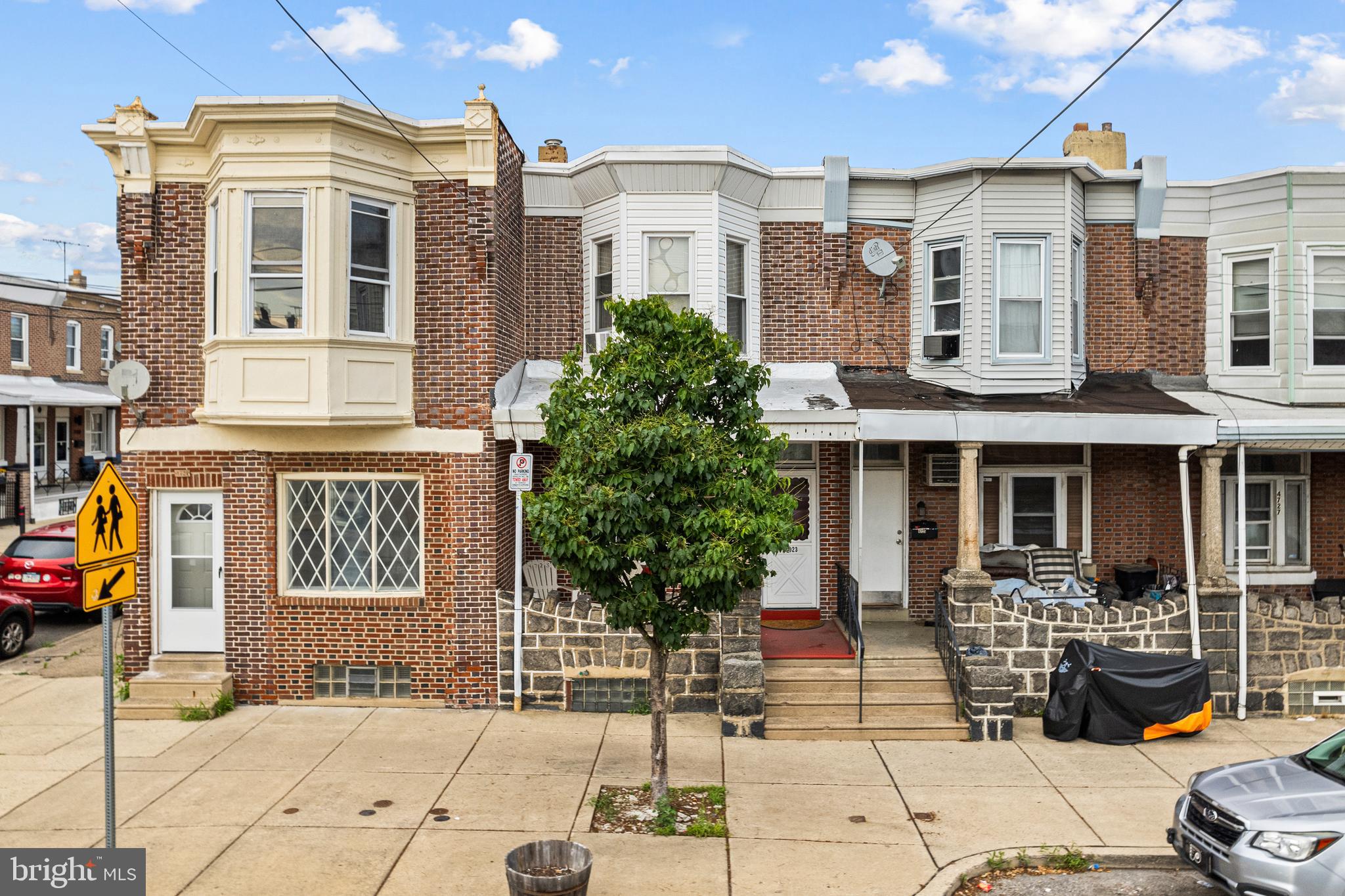 Welcome to 4723 Princeton Ave — a charming, well-maintained brick twin nestled in the heart of Tacony. This 3-bedroom, 1-bath home blends comfort, convenience, and investment potential into one smart opportunity. Step onto the inviting covered front porch, perfect for relaxing evenings, and into a spacious interior featuring hardwood floors, a bright living and dining area, and a thoughtfully updated galley kitchen. The kitchen leads to a generous fenced-in backyard — ideal for entertaining, gardening, or expanding your outdoor living. A full basement offers ample storage or the chance to create additional finished space. Located just minutes from I-95, regional rail lines, schools, shopping, and parks, this home offers easy access to Center City and the suburbs. Whether you’re looking to move in and build equity or seeking a turnkey addition to your investment portfolio, this home delivers excellent value in a neighborhood on the rise.