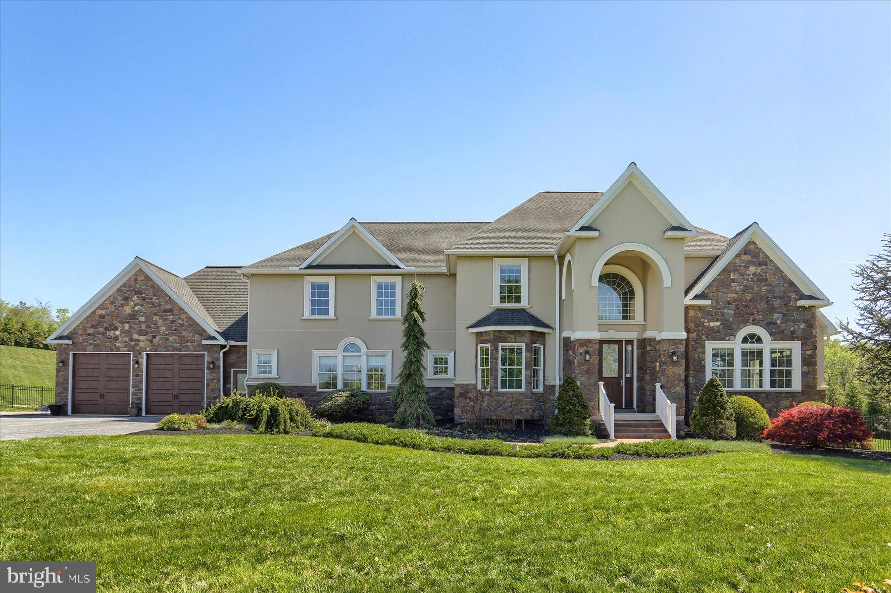 Welcome to 121 Rich Valley Rd, Mechanicsburg, PA!
This stunning 2.77-acre property offers a perfect blend of space, comfort, and convenience. With 4 spacious bedrooms, 5 bathrooms, and 4,234 sq ft of above-grade living space, this home is ideal for those seeking room to grow. The expansive, well-maintained landscaping and large fenced-in yard provide a private and inviting atmosphere for outdoor enjoyment.
As you enter, you’re greeted by a grand two-story foyer and living room that’s filled with natural light. The open concept design connects the large kitchen with a 9' island and a walk-in pantry, perfect for entertaining and everyday living. The sunroom, surrounded by windows, offers a serene spot to relax and enjoy the view of the private backyard.
The main floor features a luxurious primary suite with its own laundry in the oversized walk-in closet, ensuring comfort and convenience. Additionally, the guest room on the main floor has its own attached bathroom, offering privacy and ease for visitors.
Upstairs, you'll find three generously sized bedrooms, each with its own attached bathroom and large walk-in closets, providing ample storage and personal space for everyone in the household.
The partially finished exposed basement offers plenty of storage and the potential to create your ideal space, whether it be a home gym, media room, or extra living area.
For those who love to host, the large in-ground pool and spacious concrete patio area provide the perfect setting for outdoor gatherings and entertaining. The oversized 2-car garage and ample parking in the driveway make this home practical for families with multiple vehicles.
Conveniently located less than a mile from Cumberland Valley School District, with easy access to local stores and Carlisle Pike, this home offers both a private retreat and easy access to all the amenities you need.
Don’t miss the opportunity to make this your dream home!