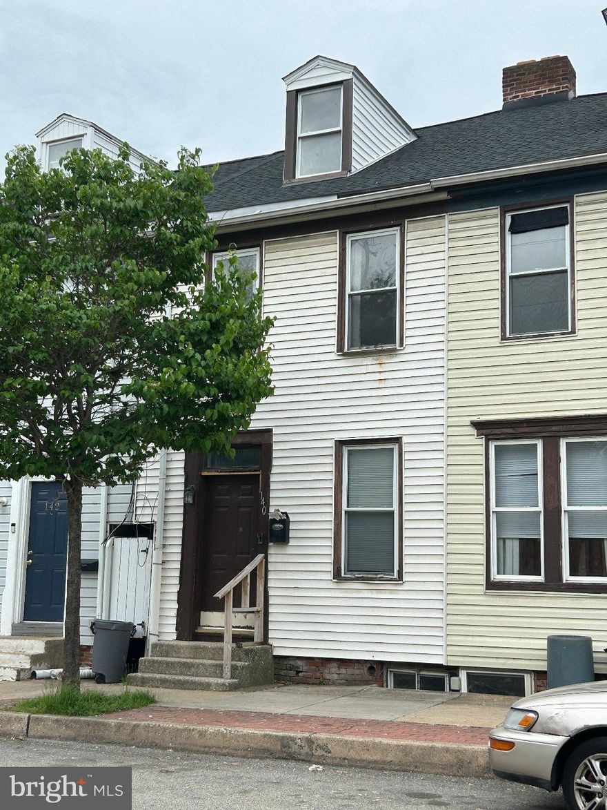 Come take a look at this single family 2 bedroom 1.5 bath house in York City School District. This property can work for investors or home buyers alike. Property has a fenced in flat yard with off street parking in the rear. First floor level has just recently been waxed to help preserve the flooring. Washer and dryer hook-up on the first floor behind the kitchen.