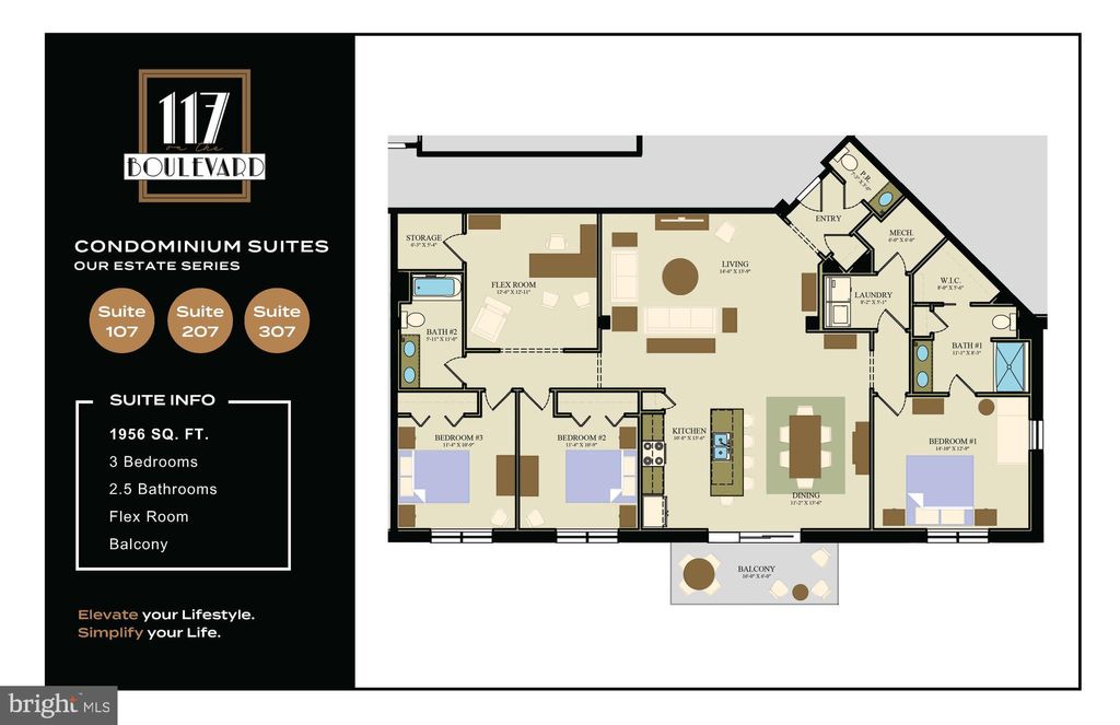 Photo of 117 Blackford Boulevard #107, LEBANON, PA 17042 (MLS # PALN2023966)