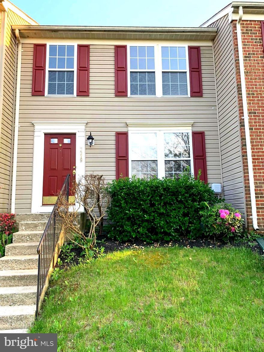 Do not miss out on this move-in ready, bright, roomy townhome, featuring 3 full bedrooms, 2 full baths, large lower-level rec room, and spacious laundry and storage area. Master bedroom has a cathedral ceiling and walk-in closet, and the dining room leads unto a large deck perfect for entertaining and fun summer bar-be-ques. This house has everything you need to make it Home! Not to mention the beltway and shopping is just a short commute away! Freshly painted, planning for future powder room and install granite counter tops in the kitchen. 

Freshly Painted All though-out house. Brand New Hardwood Flooring.

AVAILABLE IMMIDIATELY. Need credit score of 675 (strictly) and total household income of three times rental.