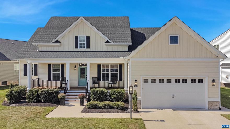 Welcome to 7713 Clarey Lane in Bishops Park, Mechanicsville, VA!  This stunning modern farmhouse is move-in ready and packed with upgrades. Featuring 4 bedrooms, 3.5 baths, and nearly 3,000 finished square feet with a 2-car garage, this home blends comfort, style, and convenience.  From the inviting front porch, enjoy peaceful water views of the community pond and fountain. Inside, the spacious first-floor primary suite boasts a custom walk-in closet and a luxurious bath with a walk-in shower and soaking tub.  The bright, open kitchen is perfect for entertaining, showcasing new marble countertops and plenty of space for gatherings. There is a wonderful laundry room with cabinetry and folding station and a separate pantry and a drop zone. The downstairs living areas feature durable LVP flooring, while the upstairs includes a separate living area with brand-new LVP as well?ideal for family or guests.  Step outside to the screened-in porch with custom blinds and take in views of the beautifully landscaped backyard and community playground.  Perfectly located just minutes from I-295, shopping, and top-rated schools, this home is part of the sought-after Bishops Park. This one won?t last long-schedule your private tour today!,Marble Counter,Wood Cabinets,Fireplace in Living Room