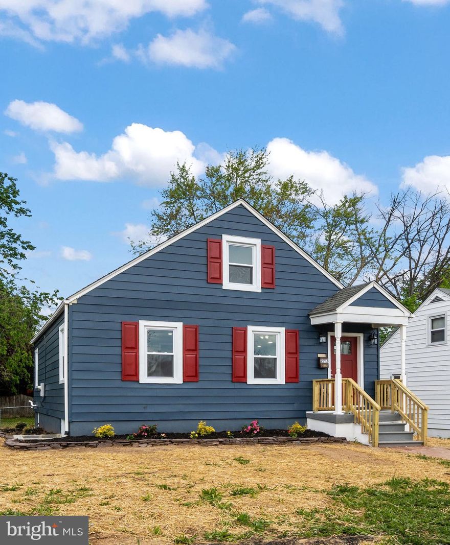 FINANCING FELL THRU!!!!Gorgeous single family home offering 4 bedrooms, 3 full baths, rear deck, and huge fenced-in back yard.  You'll know you've found the one when you walk through the new front door into the living room. Stunning kitchen with white shaker cabinets, wine rack, upgraded stainless steel appliances, and sparkling quartz counters. Upstairs boasts a beautiful master bedroom and a brand new spa-like full bathroom. The basement is fully finished with a family room, 4th bedroom, full bathroom, and laundry area. Renovations include new flooring, new appliances, new doors, new kitchen and bathrooms and new hot water heater. You don't want to miss this one!  Fully permitted!  Plenty of natural Light!! and a gorgeous new DECK!! Property has been properly permitted and waterproofed>