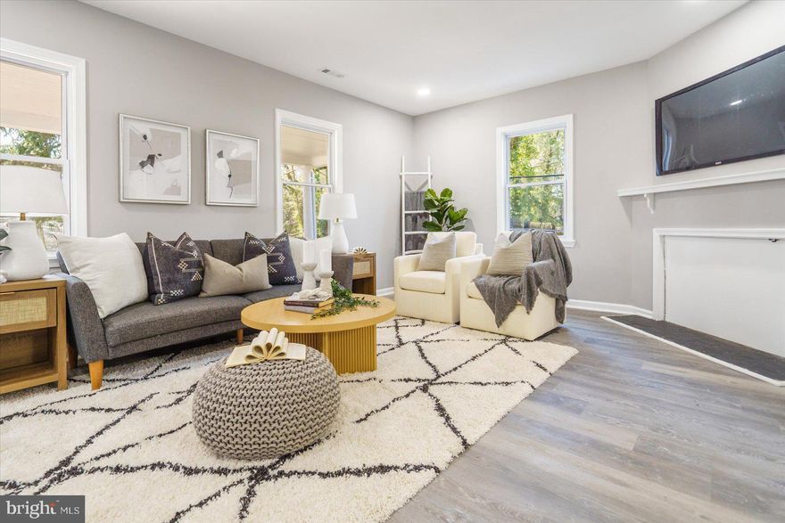 Welcome to your forever home!  Nestled in the exclusive Ruxton Heights neighborhood of Ruxton, this beautifully designed 4-bedroom,  2-bathroom Colonial offers the perfect blend of luxury, functionality, and comfort. Upon entry, you’ll be greeted by a bright and inviting living room that seamlessly flows into the dining room and kitchen, making it the ideal setup for hosting gatherings or enjoying cozy family nights. The gourmet kitchen is a stunning centerpiece, complete with brand-new cabinetry, luxurious quartz countertops, and top-of-the-line stainless steel appliances to create a chef’s dream space. Conveniently located just off the dining room is a full bathroom, offering practicality and style. The upper level boasts four generously sized bedrooms, providing plenty of space for family, guests, or even a home office. A second full bathroom upstairs ensures convenience and comfort for all. Head downstairs to the basement, a versatile space ready to meet your needs! Whether you’re dreaming of a man cave, a home gym, or simply need extra storage and a laundry room, this area has endless potential. Step outside to your private backyard oasis, complete with a huge deck, perfect for relaxing on a sunny day, hosting BBQs, or creating a garden retreat. The expansive backyard offers plenty of room for kids, pets, or outdoor activities. The driveway parking adds convenience for multiple vehicles.  This home is truly a gem, offering the perfect balance of space and charm.  Don’t miss the opportunity to make it yours—schedule your showing today before it’s gone!