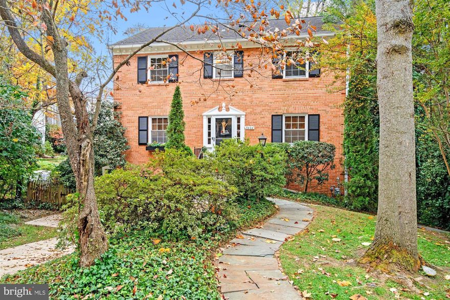 Welcome to this spacious and inviting 5-bedroom, 3.5-bathroom single-family home nestled in the sought-after Rock Creek Hills neighborhood of Kensington. Perfectly situated just moments from downtown Kensington’s charming shops and restaurants, this home offers the ideal blend of comfort, convenience, and classic style.

The main level features a bright and open floor plan with hardwood floors, a cozy living room with one of the two wood-burning fireplaces, and a convenient first-floor bedroom with a full bath—perfect for guests or a home office. The renovated primary suite includes a beautifully updated bathroom with modern finishes.

Enjoy the outdoors year-round in the screened porch overlooking the professionally landscaped backyard—ideal for relaxing or entertaining. Additional highlights include a lower-level recreation room with the second fireplace, ample storage, and an attached garage.

Located just 2.6 miles from the Wheaton Metro Station and 4.0 miles from downtown Bethesda, this home provides easy access to major commuter routes and is served by top-rated Montgomery County schools.