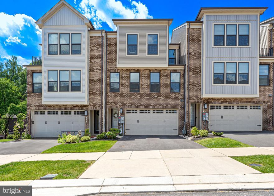 Welcome to 219 Hickory Hollow Ct! This beautifully maintained unit in the Longview Ridge community is move in ready and well appointed throughout. The ground level includes a 2 car garage, half bath, coat drop/landing zone and a bonus room which can be arranged to suit your needs, whether it be a guest room, home office or play space. On the second level you'll enjoy the heart of the home where you'll find a bright and open floor plan. The gourmet kitchen stands out with stainless steel appliances, large island, five burner gas range, wall oven/microwave and walk-in pantry. The third floor features a generously sized primary suite with en-suite bathroom and walk-in closet. Two additional bedrooms are supported by a hall bath with dual vanities. Enjoy your easy access to commuting and local restaurants and shopping, only a short drive away from Hunt Valley Towne Center.