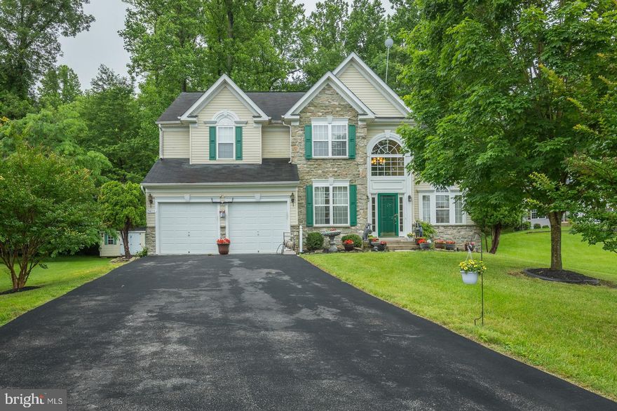 Welcome Home! This Gorgeous Home is Move-In Ready! Features include: Huge open kitchen with double wall oven for the chef in the family! Granite countertops! Large Beautiful Sunroom! A deck that's perfect for summer time cookout's! Large Master Bedroom features a 3 sided fireplace!  Gleaming Hardwood Floors on main level! Large shed with electricity!  Upper Level Laundry Area * Bright Family Room with cozy fireplace * Located at the end of cul-de-sac * Great Location! Won't last long! Hurry before it's gone!