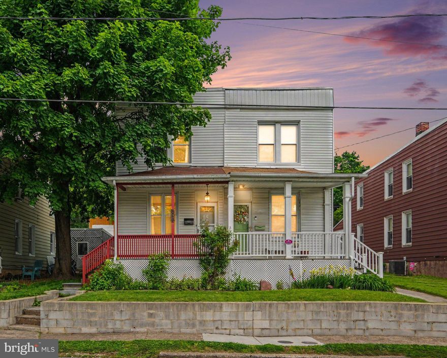 Discover the charm of this contemporary twin home nestled in the desirable Chambers Hill neighborhood. Built in 1905, this residence seamlessly blends historic character with modern living. With 1,760 sq. ft. of space, this home features three spacious bedrooms and two and a half bathrooms, perfect for both relaxation and entertaining. The unfinished full basement offers additional storage or functional space. Enjoy outdoor living on the inviting patio, porch, or balcony, ideal for morning coffee or evening gatherings. Convenient off-street and on-street parking ensures easy access for you and your guests. This home is not just a place to live; it's a canvas for your dreams. Affordably priced, with a little work can be the perfect 1st home or investment. Embrace the opportunity to create lasting memories in a community that values both comfort and connection. Don't miss your chance to make this charming residence your own!