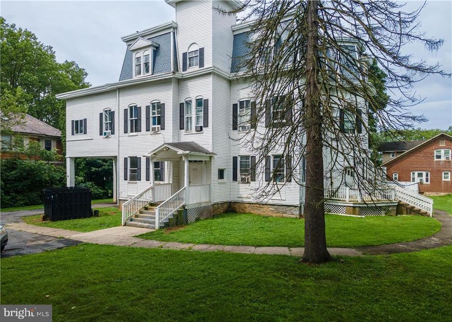 Don’t miss this rare opportunity to own this turn-key, fully occupied 9-unit income-generating investment property, with 9 rented garages, situated on a beautiful .84-acre corner lot in a sought-after Easton neighborhood. This garden-style apartment building delivers immediate and consistent cash flow. With 9 additional parking spaces, a strong rental history, and below-market rents, this property presents excellent upside potential for increased revenue. Originally a private hospital in the early 1900s, the property was thoughtfully converted into apartments, offering both charm and functionality. Enjoy city living with a suburban feel, located within walking distance to downtown Easton’s vibrant dining, shopping, and entertainment scene. Conveniently located near Routes 22, 33, and 78, this property is ideal for investors seeking both long-term stability and future growth. This property will be delivered with a clear Certificate of Occupancy. This is a rare, hassle-free investment opportunity in a prime Easton location. Schedule your showing today!