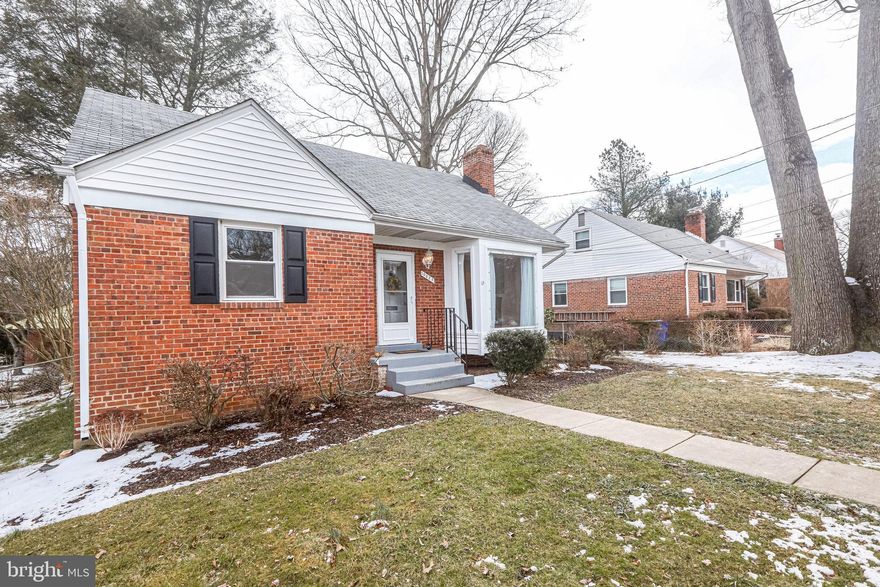 Very well maintained, Rock Solid Cape Cod in the extremely desired neighborhood subdivision of Northwood Village. This 3 bedroom, 2 full bath home, has been freshly painted, beautifully refinished hardwood floors throughout, wood burning fireplace, New refrigerator, updated windows, hot water heater 2014, 12x14 screened in back porch addition, and large back yard. Approximately 3 miles to downtown Silver Spring, just minutes to Wheaton, Forest Glen, Silver Spring Metro's, and Westfield Shopping Plaza. Approximately 1 mile to Woodmore Shopping center. Nothing to do here but move in and put your personal finishing touches on this Gem!!!!