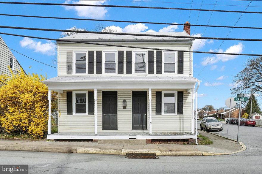 Charming 2-Story Home in the Heart of Dover Boro – 21 E. Canal Street – $229,900
This beautifully remodeled home, located in the  Dover School District, is a must-see! With 3 spacious bedrooms and 1.5 updated bathrooms, this home has been thoughtfully renovated for modern living. Key updates include new windows, fresh paint, upgraded flooring, and remodeled baths, ensuring comfort and style throughout.   Enjoy the convenience of central A/C, perfect for those warm summer days, and a welcoming atmosphere that’s ready to move in!  Nice backyard and 2 car detached garage. USDA eligible!