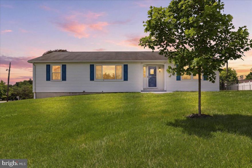 Meticulously maintained ranch-style home offering convenient main-level living with over 2,000 square feet of living space. The main level features 3 bedrooms, 2 full baths, a spacious kitchen, separate dining room, living room, den, sunroom, and mudroom. New windows and flooring have been installed throughout the main level, and all three full bathrooms have been tastefully updated.

The sunroom opens to a large, fenced backyard featuring a gazebo patio area and a new storage shed, all situated on a spacious corner lot that includes a flag pole.

The lower level includes a family room, full bathroom, and ample storage space with direct access to the oversized 3-car garage (34x27), complete with a dedicated project/work area and large workbench.

Located in a well-established neighborhood with easy access to shopping and dining. Conveniently situated just 2.5 miles from the commuter train station.