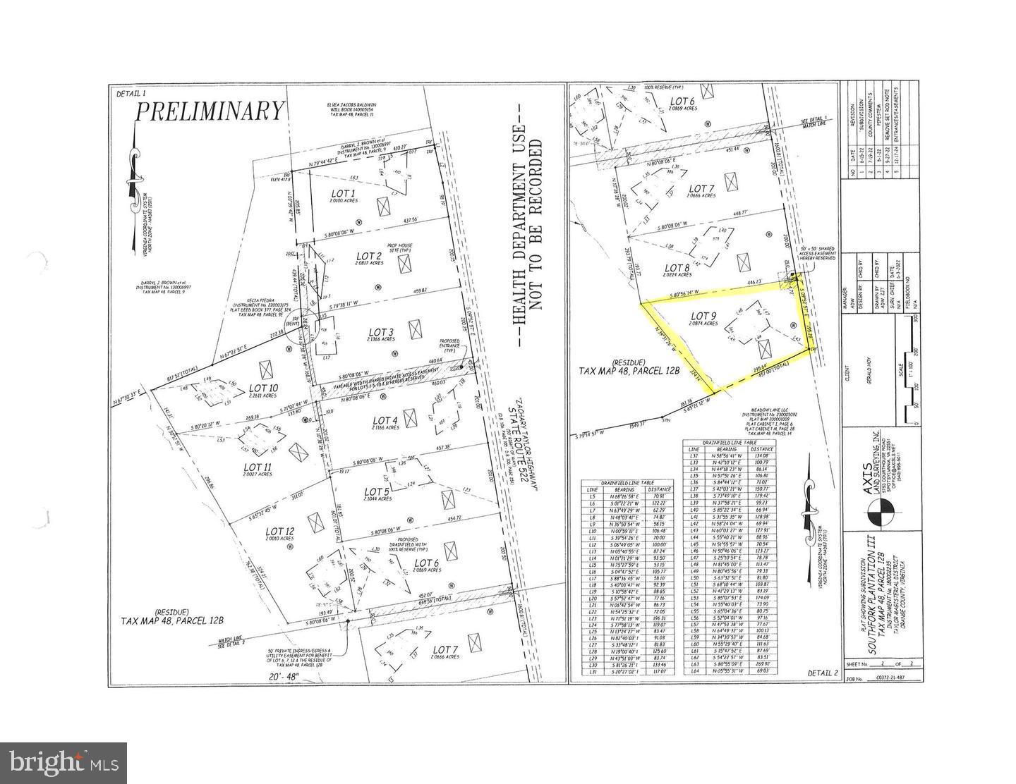 Lot 9 ZACHARY TAYLOR HWY