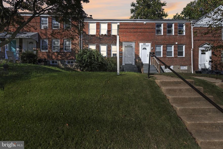 Welcome to Baltimore’s Ward 27 community! This 4-bedroom, 2-bath brick semi-detached home features two separate 2-bedroom, 1-bath units, each with a full kitchen, living area, and private entrance. One unit is currently tenant-occupied with a long-term rental history, while the other is vacant and ready for lease or personal use. The first unit offers hardwood and ceramic tile flooring, while the second includes carpet, ceramic tile, and laminate finishes. Both share basement access with interior and exterior entry, providing space for storage and laundry. Zoned R-6, the property offers flexibility for a variety of residential uses. Conveniently located near Morgan State University, Loyola University Maryland, and Notre Dame of Maryland University, this home provides easy access to nearby shops, public transportation, and commuter routes—an excellent opportunity for investors or those seeking a multi-unit living option in Baltimore.
