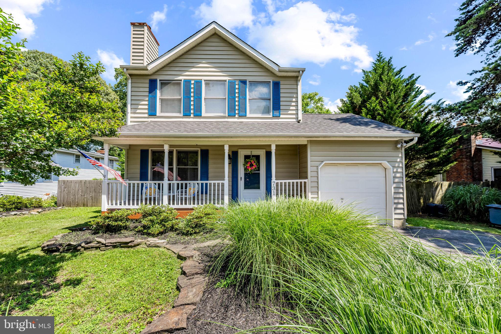 Nestled in the Manhattan Beach enclave of Severna Park, MD— this freshly painted and newly carpeted 4-bedroom, 2.5-bath residence offers three levels (over 2,300 sq ft) of thoughtfully updated living space. The main floor showcases luxurious LVP flooring flowing through the living and dining rooms, a convenient powder room, and a modern kitchen clad in stainless steel appliances, all flowing seamlessly to a three-season screened-in porch. For added convenience, a versatile bedroom, ideal for a home office, guest suite, or play area. Upstairs, the generous primary suite boasts an updated en-suite bathroom, while two additional large bedrooms share a full hallway bath. The finished lower level invites lively gatherings with a built-in bar, complemented by new carpeting and bright fresh paint. Outside, the charming front porch welcomes you home, while the fully fenced rear yard includes a deck, patio, above-ground pool, and extra space perfect for gardening or play. Residents enjoy community amenities just steps away, including three beaches, two marinas, a boat ramp, kayak launch, clubhouse, playground, and direct access to the B&A Rails-to-Trails pathway. With proximity to Annapolis, Baltimore, and Washington, DC, this turnkey home perfectly blends modern comfort with waterfront community living. Bonus Features: Roof (2023), Updated Primary Bathroom (2024), HVAC (2011), Newer Slider Doors, Kitchen Appliances (2024), Carpet (2025), Freshly Painted (2025), LVP Floors (2024)