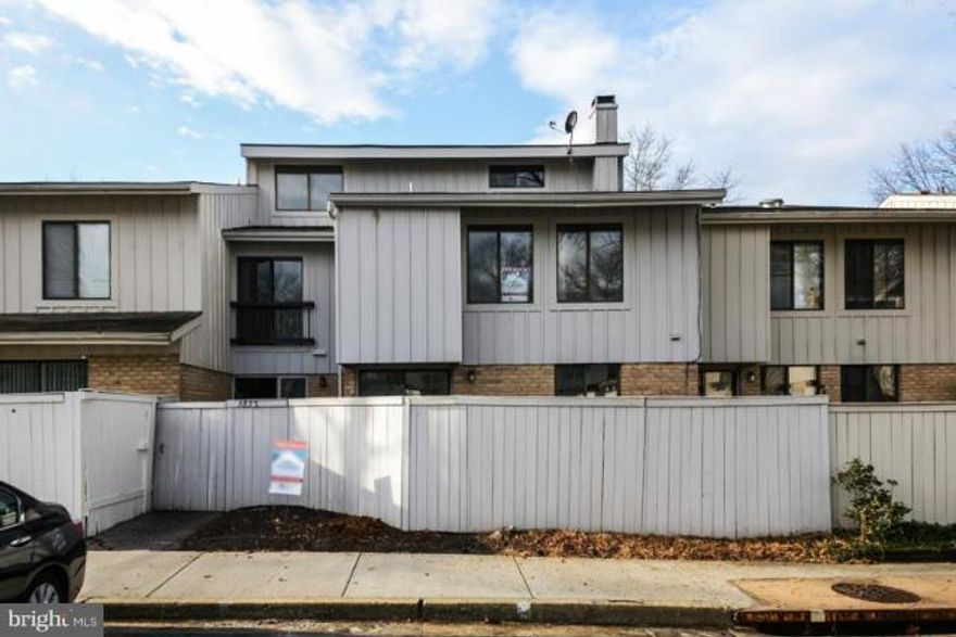 Location, location, location! This 1978 townhome is just over 30 miles from Washington, D.C. and under 25 miles from Baltimore, MD. The unit offers 4 bed, 2.5 bath, with almost 1600 square feet of living space in addition to a full basement. Needs updating and TLC. Bring your design ideas and turn this into your dream home!