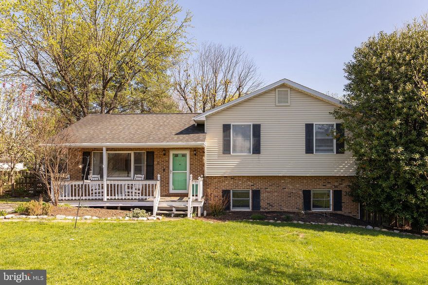 Spacious split level perfect for commuting, and so close to all Winchester City offers! Many updates like new quartz counters, stainless appliances, and new HVAC (just installed 2025!) The entrance level contains a spacious living room with wood floors, kitchen with peninsula and eating space with access to the deck, and fully fenced backyard. Downstairs you'll find a gathering/game room with wood floors, laundry, half bath, and large storage area with outside access, while the three bedrooms are on the upper level for maximum privacy. The primary bedroom has an ensuite bathroom, while the other bedrooms share a hall bath. Outside you'll find your backyard Oasis offers a large deck, separate patio, shed, and even a chicken coop! Plenty of street parking, and your driveway offers an EV charger!