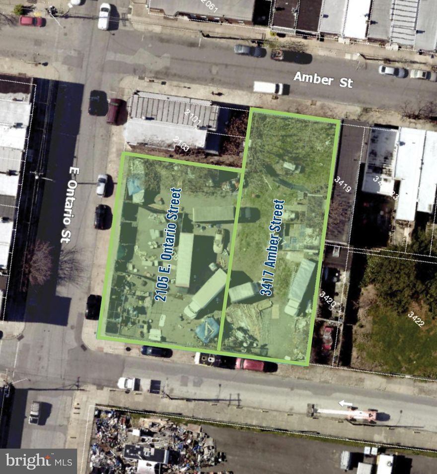MPN Realty, Inc. is pleased to present a prime development opportunity at
3417 Amber Street and 2105 E. Ontario Street in Philadelphia’s Harrowgate neighborhood. Comprised of two parcels totaling approximately 14,542 +/- square feet, the site is zoned RSA-5, making this an ideal townhome development site. The seller has provided a conceptual plan for a by-right 12 townhome development. Ideally positioned just minutes from the Aramingo Avenue commercial corridor with convenient access to I-95 and the Betsy Ross Bridge, this offering provides developers with a straightforward, well-connected residential project in a growing Northeast Philadelphia corridor.