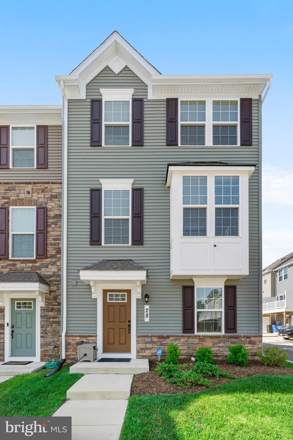 Welcome to this stunning 3-bedroom, 2 full bath, 2 half bath end-unit townhome with a rear-entry garage, built by Ryan Homes just 2 years ago. With thoughtful upgrades, an ideal layout, this home checks every box. Entertain with ease — there’s a bathroom on every level for added convenience, plus a spacious outdoor deck off the kitchen perfect for grilling, relaxing, or hosting guests. The kitchen offers ample cabinet space, a dedicated pantry, and flows seamlessly into the open dining and living areas.
Enjoy custom touches throughout, including Hunter ceiling fans and custom window treatments that convey. A chair lift offers added accessibility, making this home functional for all lifestyles.
Financing Highlights:
Assumable VA loan at 5.75% interest — a rare chance to secure a below-market rate
Eligible for USDA 100% financing — perfect for buyers seeking no down payment options
Walk to neighborhood favorites like Oasis Grocery Market, Papa Leo’s Ice Cream, OBO Brick Oven Pizza, and Clarity Coffee. Just 1 mile to the Indian Head Rail Trail and steps from Village Green Park, home to local events like ArtsFest, Hooked on the Potomac, and 4th of July celebrations.
Move-in ready, packed with upgrades, and loaded with lifestyle perks — this home won’t last long.