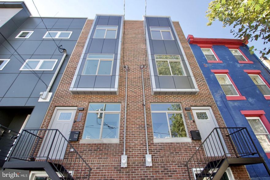 Brand new townhouse in Old Kensington available now for Rent. Only blocks from Fishtown and Northern Liberties, this 3 bedroom and 3 full bathroom house has two outdoor spaces, the backyard and the roofdeck. Walk in the main floor to find a spacious living room with the kitchen in the back of the house. On the lower level is a bedroom, finished bathroom and storage area. Up to the second floor you will find another bedroom, full bathroom, and laundry room. Up one more level to the third floor you will find the master bedroom, walk in closet, and full bathroom. As you walk to the roof deck you will find a wet bar surrounded by windows and natural light. First month, last month and security deposit due before move in. PAR Rental application required.