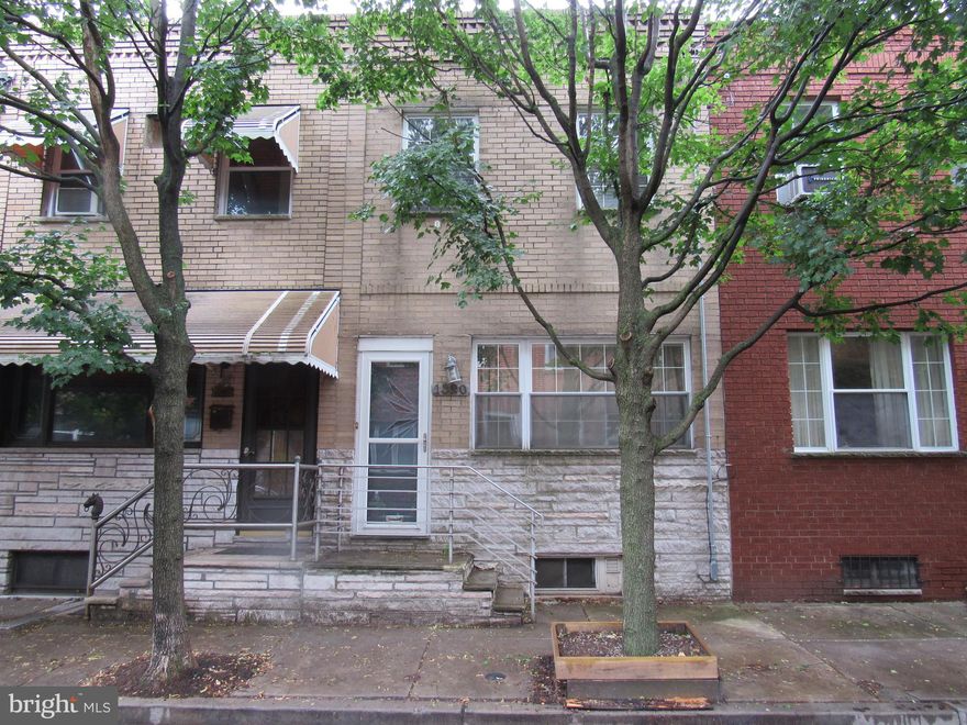 Location Location Location... This home is located on a quiet tree lined street in desirable Passyunk Square.  It has an open floor plan with hardwood floors on this level, a large, wide open kitchen and a back yard perfect for grilling. The 2nd floor features 3 bedrooms with carpeting and 1 full bathroom.  This home is convenient to the Broad Street Line, sporting events, restaurants, bars, shopping , coffee shops and all that Passyunk Ave has to offer.