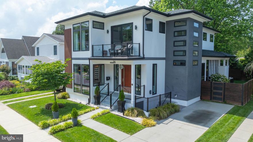 Numerous architectural design awards, this contemporary Beach home in the 4th block of Rehoboth Beach offers 3 ensuites, 3.5 baths and off street parking. Every detail of this home is flawless.  1st floor living offers a formal living area with a fireplace that connects to the butler's pantry where you have a wet bar area.  The kitchen with its endless upgraded features opens to the primary living area and dining area.  Primary living area with fireplace allows area for entertaining.  Hardwood flooring throughout this home is complimented with the endless natural lighting, upgraded fixtures, and recessed lighting.  Access to the outdoor living where you have an outdoor shower, patio, and maintenance free decking allows you to relax under a beautiful tree and fenced in yard.  2nd floor provides owners suite with fireplace sitting area, closet, and outstanding bathroom.  The 2 additional bedrooms offer fireplaces, closet space, and room for guests to enjoy a get-away.  The loft area provides a coffee station, wine cooler and wet bar with a step down area for entertaining that leads to a 2nd floor balcony.  The home boasts a custom design and many high end finishes which is why it received many architectural awards including the "Rehoboth New Homes Design Award". This home is truly a one-of-a-kind residency in Rehoboth Beach.  Enjoy your walks to some of the best entertainment, restaurants, and not to mention the number one rated beach in Delaware.  When purchasing this home, you can walk or bike to everything you need in a beach town.  Schedule your appointment today before this beautiful home slips away.