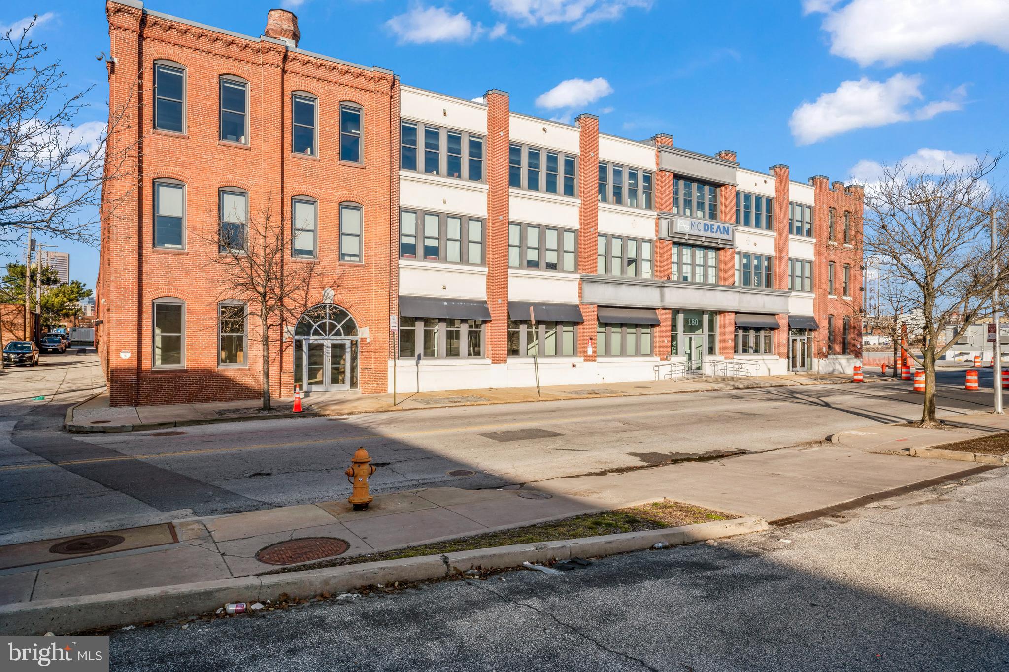 PROPERTY OVERVIEW This unique historical building went through a major renovation in 2011 and turned into a state-of-the-art locally sustainable "green" building while its original ancient look kept for admiring. With its architecturally unique look, exposed interior brick walls and LEED Gold Certification, 180 W. Ostend is the best-kept secret of the City of Baltimore. If you are looking for making a statement, 180 W. Ostend is the address to have on your business card. PROPERTY HIGHLIGHTS Immediate Access to Major Highways (I-95, I-395), MARC, Metro, Light Rail, Bike Paths M&T Bank Stadium, Waterfront, Shops, Restaurants On-site Fitness Center, Common Lunch Room/ Meeting Room Walking distance to Federal Hill amenities 10,000 SF Retail , 10,000 SF Office space available State of the art security system LEED Gold Certification by U.S. Green Building Council Covered Private Parking