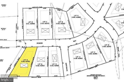 Vacant Land For Sale - 13 Meadow Way<br/> RIDGELEY, WV 26753