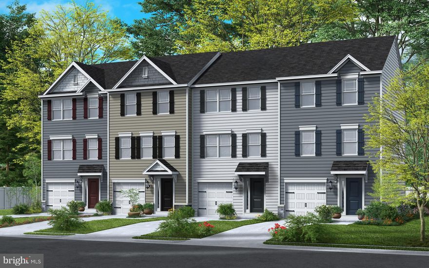 MOVE IN READY!!! 
The Mariner is a contemporary townhome with 3 bedrooms, 2.5 baths, and a 1 car garage with entry through a foyer on the lower level. The lower level has additional space that can be optionally finished to become a recreation room. Climbing the stairs to the second level leads you to an expansive open floor plan that accommodates a Great Room, large Kitchen, and Breakfast area. The openness of these areas offers plenty of space for informal dining and entertaining. The second level also features a powder room. The third level includes an Owner's Bedroom with a walk-in closet, and a private on suite bath.  2 additional bedrooms with reach-in closets, and a shared hall bath. The third level also accommodates a stacked laundry closet for ease and convenience. This home design offers a wide variety of options and extensions making it easy to create the home of your dreams.