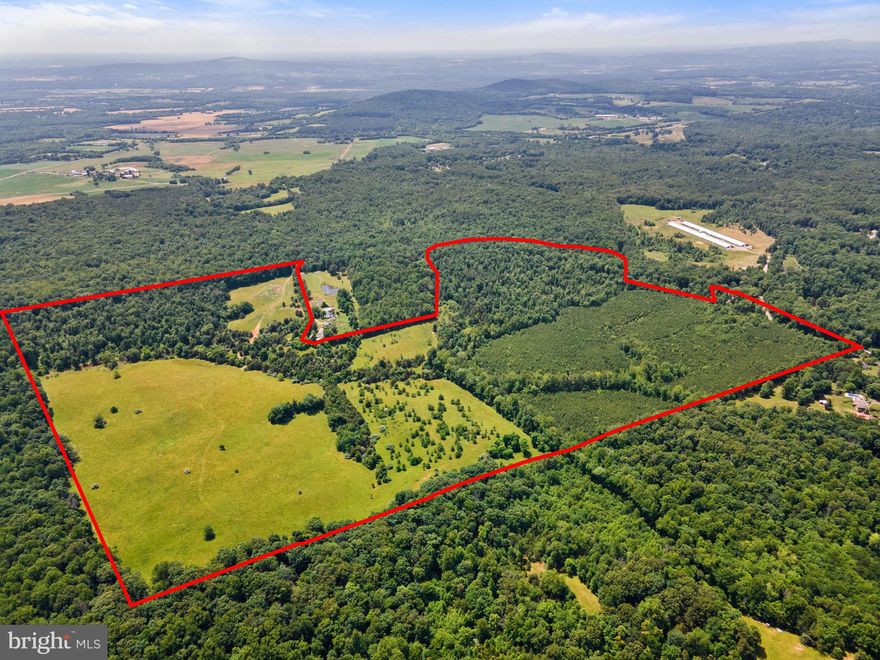 This is it! Come see this 163.99 acre property.  It's your own paradise!  Rolling pastures and streams.  There are endless possibilities.  Whether you are planning a luxurious estate, vacation getaway, equestrian living or working cattle farm, it is a great place to enjoy country living.  The property is surrounded by woods with lots of nature and wildlife. Located just outside of Culpeper.  Easy commute to route 15 or 29.  Not in conservation easement.