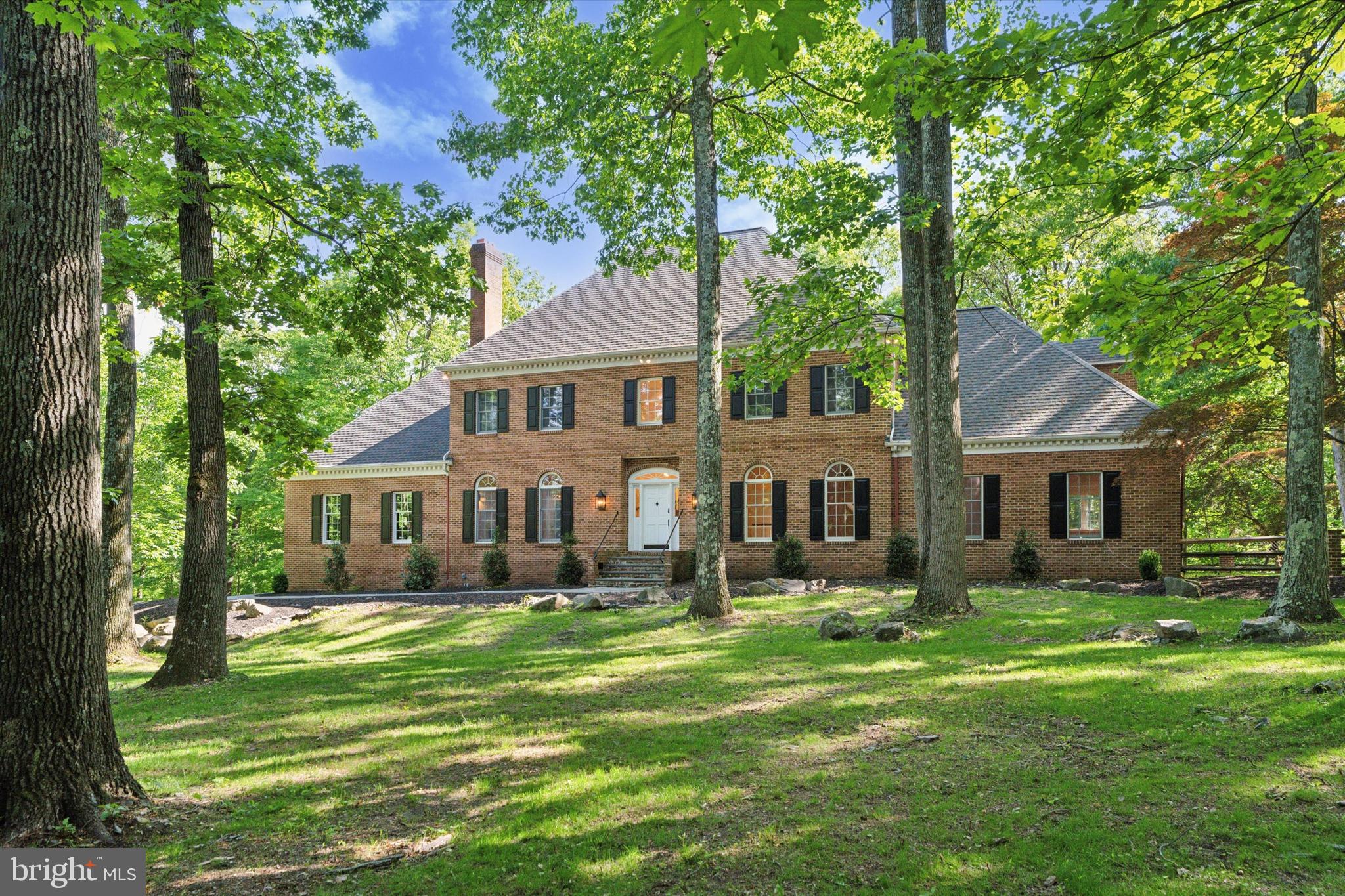 Architect-Designed Southern Georgian Brick Colonial on Nearly 6 Scenic Acres – Equestrian & Entertainer’s Dream!
Welcome to your private paradise—this stately 4+ bedroom, 4-bath brick Colonial sits on almost 6 sylvan acres, bordering Green Lane Park and the longest contiguous equestrian trail in Pennsylvania. Architect-designed and meticulously upgraded, this home blends timeless elegance with modern comforts and space for every lifestyle need.
🌳 Nature Lover’s & Equestrian Paradise
•