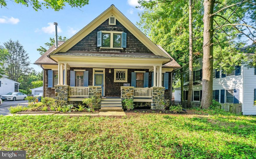 MOVE RIGHT INTO THIS FABULOUS VICTORIAN STYLE HOME IN THE HEART OF PIKESVILLE - OUTSTANDING FEATURES INCLUDE:  NEW KITCHEN W/ STONE COUNTER TOPS, STAINLESS STEEL APPLIANCES , LARGE ISLAND ADJOINING  BREAKFAST AREA, SLIDING GLASS DOORS TO MAGNIFICENT DECK. FORMAL  BANQUET SIZED DINING ROOM. LIVING ROOM W/ WOOD BURNING STOVE. OVERSIZED FAMILY ROOM W/ SOARING CEILINGS, FIREPLACE & GLEAMING HARDWOOD FLOORS. ENJOY IT AS A 5 BEDROOM OR  PART OF THE UPSTAIRS CAN BE USED AS A PRIVATE AREA FOR CONSULTATIONS, ETC W/ SEPARATE ENTRANCE OR ADDITIONAL FAMILY ROOM. FRONT PORCH IS ONE OF A KIND.  BACK PORCH OVERLOOKS PEACEFUL GROUNDS.  CONVENIENTLY LOCATED. BEYOND CHARMING & TONS OF NATURAL LIGHT.  HURRY!