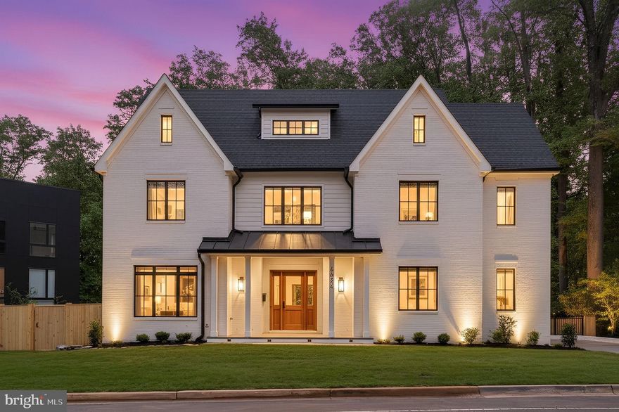 Welcome to 4624 26th Street N—an exceptional new construction residence offering over 7,000 square feet of refined living space on a beautifully sited lot with serene tree and park views in one of Arlington’s most desirable neighborhoods.

This thoughtfully designed 7-bedroom, 7 full and 2 half bath home showcases impeccable craftsmanship, high-end finishes, and a timeless, neutral aesthetic. A grand, light-filled entry sets the tone, featuring wide-plank European French oak flooring that flows throughout the home. The main level includes a private bedroom with en suite bath—ideal for guests or a dedicated home office—alongside an oversized formal dining room with tray ceiling and designer accents, perfectly suited for large gatherings.

The expansive living room is anchored by a striking stone fireplace and coffered ceiling, seamlessly connecting to the showstopping gourmet kitchen. Designed for both everyday living and elevated entertaining, the kitchen features an oversized waterfall island, custom cabinetry, quartz countertops, commercial-grade gas range with vent hood, built-in refrigerator and freezer, and abundant storage. A fully equipped butler’s pantry with wall ovens, second dishwasher, and additional cabinetry enhances both function and flow. Just off the living room and kitchen, enjoy a screened-in porch—perfect for relaxing or entertaining while taking in the peaceful, tree-lined views. A mudroom and powder room complete the main level.

Upstairs, the primary suite offers a true retreat with expansive proportions, dual custom walk-in closets, and a spa-inspired bath featuring a soaking tub, walk-in shower with frameless glass, dual vanities, and elegant finishes. The upper level also includes three additional bedrooms, each with en suite baths, as well as a conveniently located laundry room. A bonus loft level above provides an additional bedroom, full bath, and flexible living space ideal for a home office, lounge, or playroom.

The lower level is designed for entertaining, featuring a spacious recreation room with the option for a golf simulator or home theatre, a wet bar with extensive storage, a legal bedroom with full bath, an additional half bath, and a dedicated windowless room ideal for a private theatre or simulator setup. The property is elevator ready and can be installed for convenience. 

Perfectly positioned in North Arlington, this home offers easy access to an array of parks, trails, and outdoor spaces, including the nearby Donaldson Run Trail. Enjoy close proximity to the Washington Golf & Country Club, Marymount University, top-rated schools, and vibrant shopping and dining in Ballston, Clarendon, and along Lee Highway. Commuters will appreciate quick access to I-66, Route 29, the George Washington Parkway, and nearby Metro stations, providing seamless connectivity to Washington, DC, Tysons, the Pentagon, and National Landing.