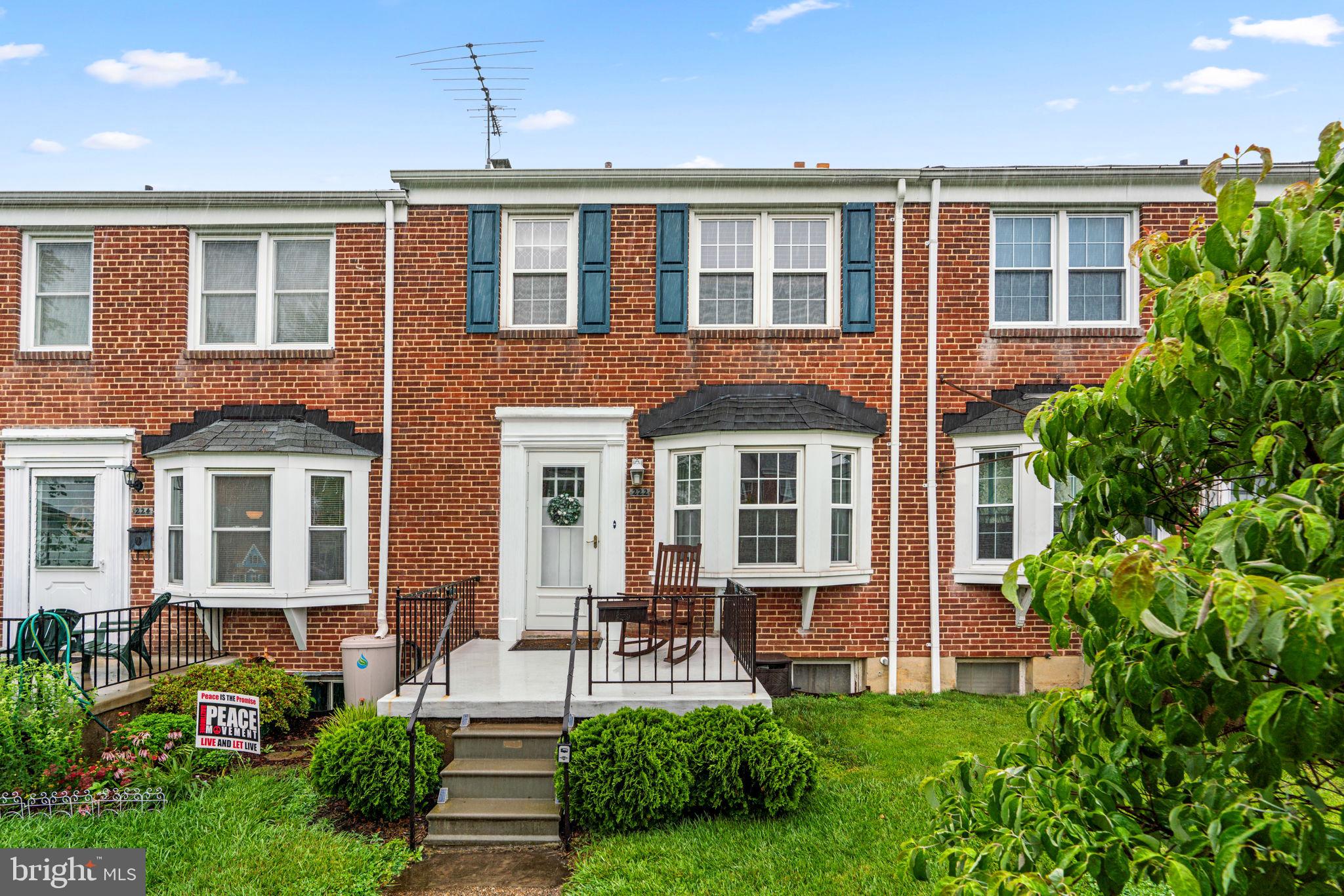 You wont find a better house in 21228 for $300k . 3 bedroom 1.5 bath updated brick row-home. Beautiful hardwood floors on main level, natural sunlight through your large bay window. Newly renovated kitchen, replacement windows, central AC, oversized deck in back with fenced yard... Finished basement with built-ins for that extra storage..Crown and chair molding through out.. Rebuilt front porch.. Renovated half bath in basement . Open house Sunday 1-3, this wont last!
